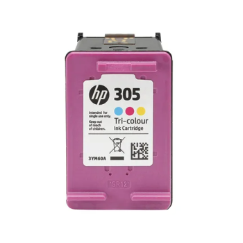 HP 305 Tri-Color Original Ink Cartridge 3YM60AE