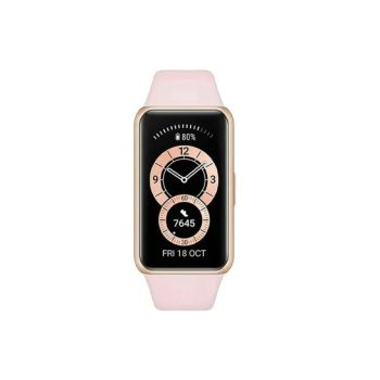 HUAWEI Band 6 All-Day SPO2 Monitoring Fullview Display 2 Weeks Battery Life 1.47 inch Sakura Pink