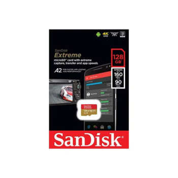 SanDisk Extreme microSDXC UHS-I Card 128 GB