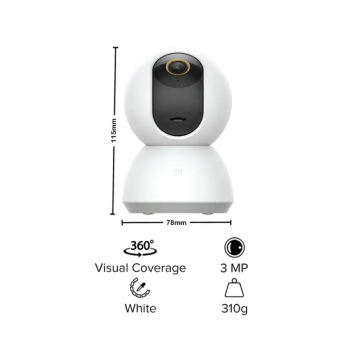 Xiaomi Mi 360 3MP Home Security Camera 2K White