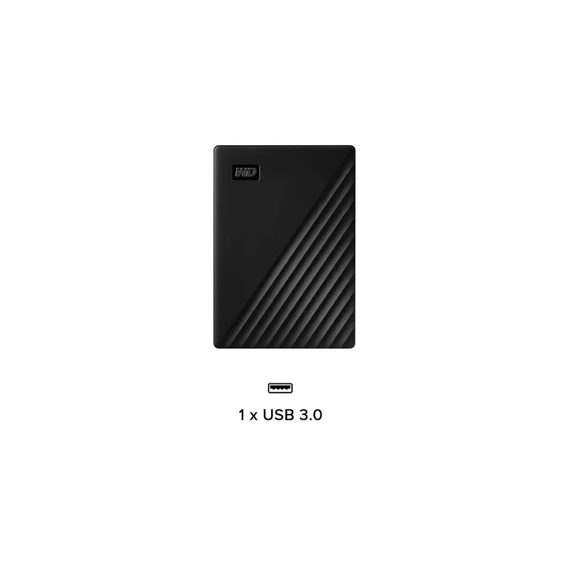 Western Digital My Passport External Portable Hard Disk Drive HDD USB 3.0 2 TB