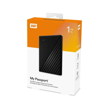 Western Digital My Passport Portable External Hard Drive 1 TB