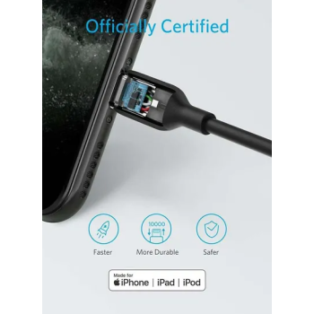 Anker PowerLine III USB-C to Lightning 0.9 Meter Black