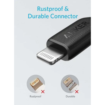 Anker PowerLine III USB-C to Lightning 0.9 Meter Black