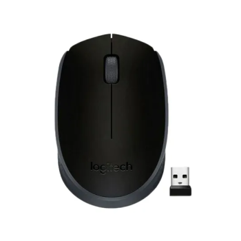 Logitech Wireless Laser Mouse, Black/Grey