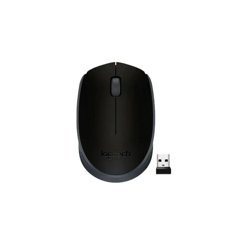 Logitech Wireless Laser Mouse, Black/Grey