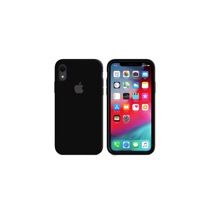 Protective Back Case Cover For Apple Iphone Xr Black