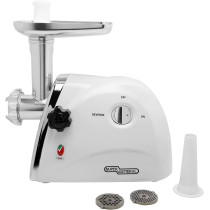 Super General 3-In-1 Electric Meat Grinder 800W, Food Processor, Sausage Machine, 3 Stainless Steel Grinding Plates, Kubbe, Sausage Tubes, Domestic Use, Ce, Sgmg-85-Y