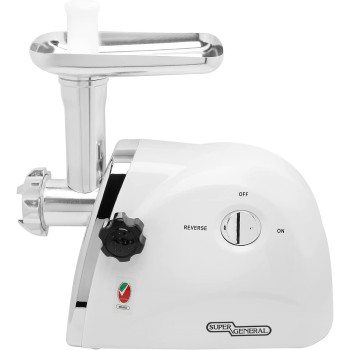 Super General 3-In-1 Electric Meat Grinder 800W, Food Processor, Sausage Machine, 3 Stainless Steel Grinding Plates, Kubbe, Sausage Tubes, Domestic Use, Ce, Sgmg-85-Y