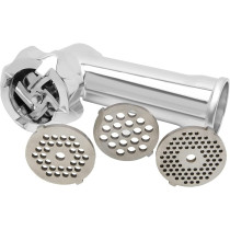 Super General 3-In-1 Electric Meat Grinder 800W, Food Processor, Sausage Machine, 3 Stainless Steel Grinding Plates, Kubbe, Sausage Tubes, Domestic Use, Ce, Sgmg-85-Y