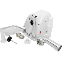 Super General 3-In-1 Electric Meat Grinder 800W, Food Processor, Sausage Machine, 3 Stainless Steel Grinding Plates, Kubbe, Sausage Tubes, Domestic Use, Ce, Sgmg-85-Y