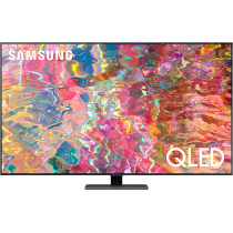 Samsung 65-inch QLED 4K Smart TV, Q80B, Carbon Silver, 2022, Quantum HDR 12x, Dolby Atmos Audio, Smart Hub, 4 Speakers and In Built Woofer, Direct Full Array, with 1 year Warranty
