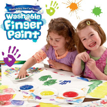 Crayola Washable Finger Paint, Multi-Colour, 8 Oz, Cy55-1311