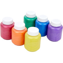 Crayola Washable Metallic Paint, Multi-Colour, Cy54-5000