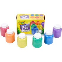 Crayola Washable Metallic Paint, Multi-Colour, Cy54-5000