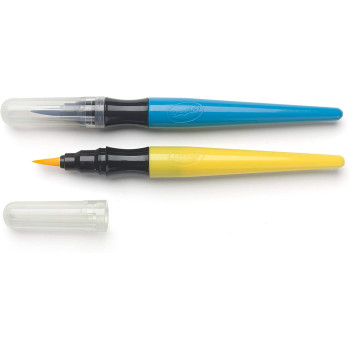 Crayola Washable Paint BrUSh Pens, Multi-Colour, Cy54-6201