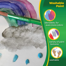 Crayola Washable Paint Pots Set, Multi-Colour, Cy54-0157