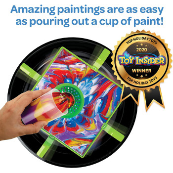 Crayola Washable Paint Pour Set, 20Pc Paint Set, Gift For Kids, 8, 9, 10, 11