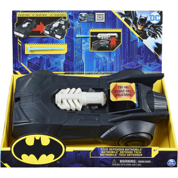 DC Comics Batman Bat-Tech Flyer and Tech Defender Batmobile