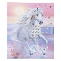 Depesche 11617 Miss Melody - Diary with Secret Code and Sound, 80 Lined Pages for Writing Ideas, Thoughts and Feelings, approx. 18 x 15 x 3.5 cm