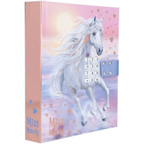 Depesche 11617 Miss Melody - Diary with Secret Code and Sound, 80 Lined Pages for Writing Ideas, Thoughts and Feelings, approx. 18 x 15 x 3.5 cm