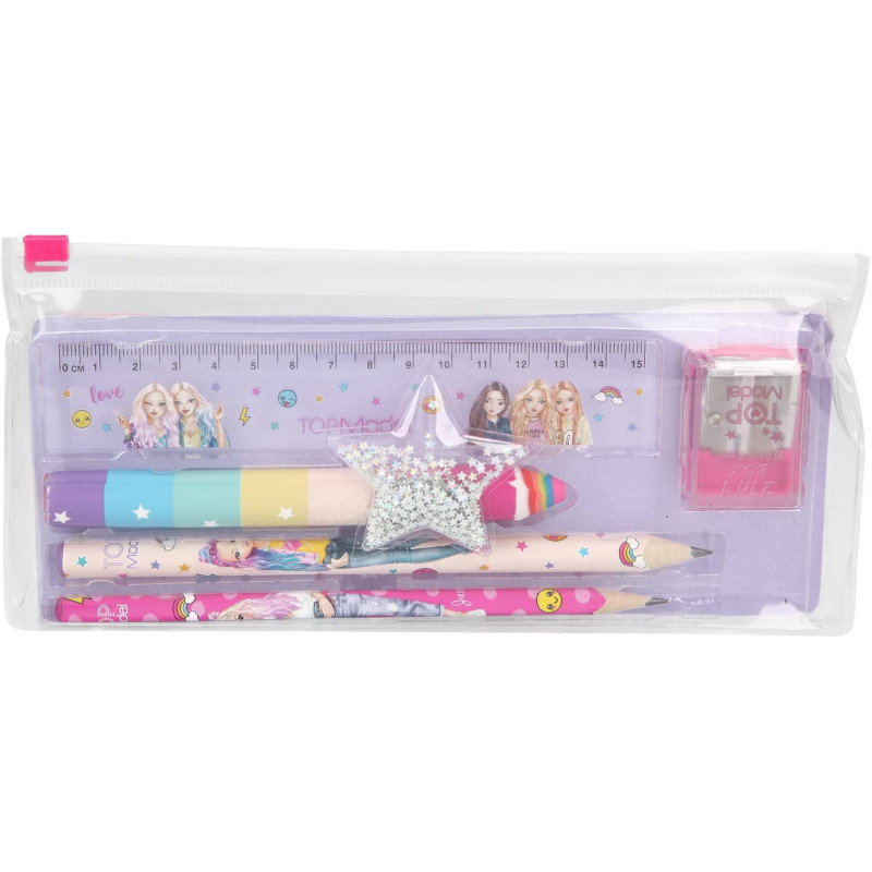 Depesche TOPModel 5649 Writing Set in Bag 6 Pieces Approx. 22 x 10 x 2.5 cm