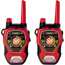 Dickie Toys 201118195 Walkie Talkie Fun, Red/Black