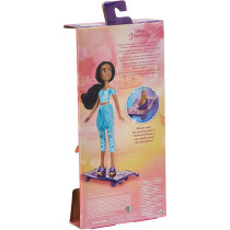 DISNEY Princess Everyday Adventures Jasmine And Magic Carpet With Wheels, Fashion Doll, Toys For Kids 3 And Up, F3379EU6