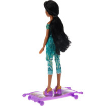 DISNEY Princess Everyday Adventures Jasmine And Magic Carpet With Wheels, Fashion Doll, Toys For Kids 3 And Up, F3379EU6