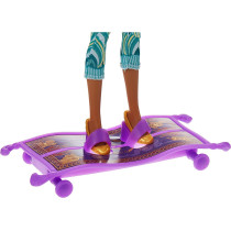 DISNEY Princess Everyday Adventures Jasmine And Magic Carpet With Wheels, Fashion Doll, Toys For Kids 3 And Up, F3379EU6