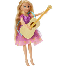 DISNEY Princess Everyday Adventures Rockin' Rapunzel Fashion Doll And Color Change Guitar, Toys For Kids 3 And Up, F3379EU6