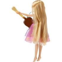 DISNEY Princess Everyday Adventures Rockin' Rapunzel Fashion Doll And Color Change Guitar, Toys For Kids 3 And Up, F3379EU6