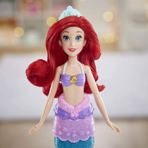 DISNEY Princess Rainbow Reveal Ariel, Color Change Doll, DISNEY'S The Little Mermaid Water Toy For Girls 3 Years And Up, F0399