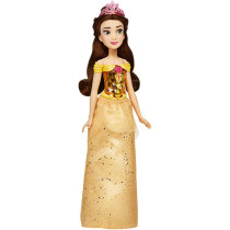 DISNEY Princess Royal Shimmer Belle Doll, Fashion Doll With Skirt And Accessories, Toy For Kids Ages 3 And Up