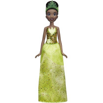 DISNEY Princess Royal Shimmer Tiana Fashion Doll With Skirt That Sparkles, Tiara, And Shoes