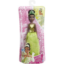 DISNEY Princess Royal Shimmer Tiana Fashion Doll With Skirt That Sparkles, Tiara, And Shoes