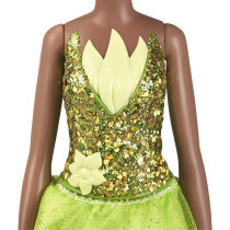 DISNEY Princess Royal Shimmer Tiana Fashion Doll With Skirt That Sparkles, Tiara, And Shoes