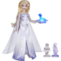 DISNEY's Frozen 2 Talking Elsa and Friends, Elsa Doll with Over 20 Sounds and Phrases, Fashion Doll Accessories, Toy for Kids 3 and Up, Multicolour
