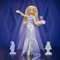 DISNEY's Frozen 2 Talking Elsa and Friends, Elsa Doll with Over 20 Sounds and Phrases, Fashion Doll Accessories, Toy for Kids 3 and Up, Multicolour