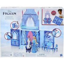 DISNEY'S Frozen Elsa'S Fold And Go Ice Palace, Elsa And Olaf Dolls, Castle Playset, Toy For Kids Ages 3 And Up