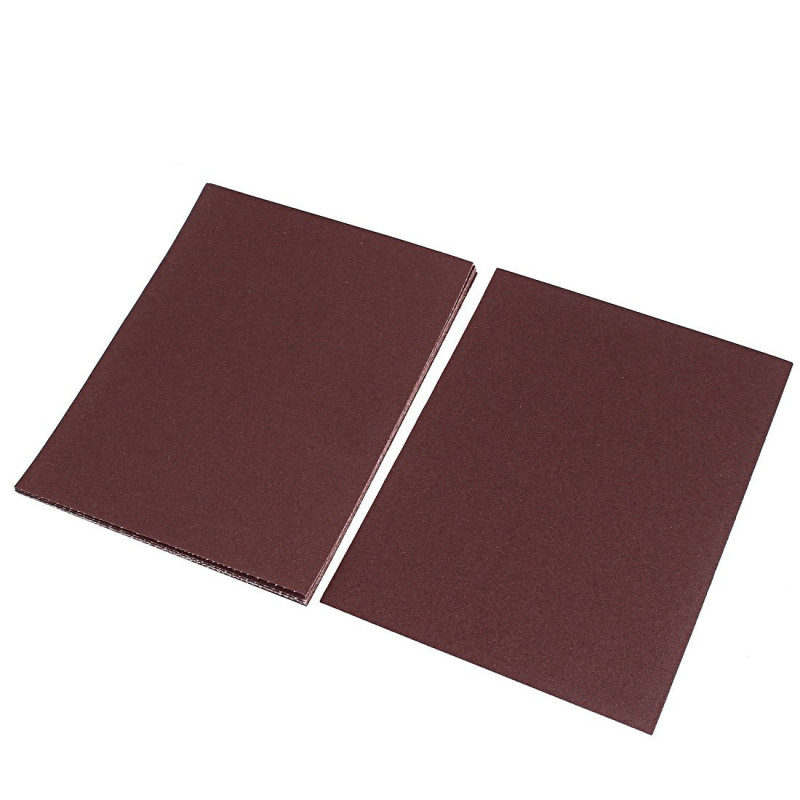 Aexit 150 (Construction Hardware) Grit Square Sanding Sandpaper Sheets Brown 270MM X (29Ry507Qf612) 210MM 10Pcs