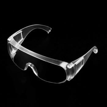 AgoHikeAE Clear Safety Goggles Workplace Eye Protective Wear Labour