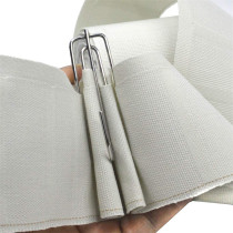 Ailejia Curtain Heading Deep Pinch Pleat Cotton Tape For Curtains- White,3In,11 Yards