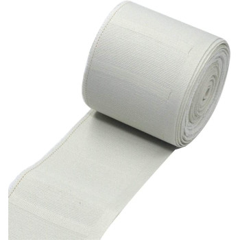 Ailejia Curtain Heading Deep Pinch Pleat Cotton Tape For Curtains- White,3In,11 Yards