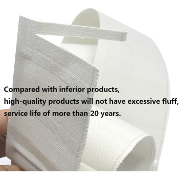 Ailejia Curtain Tape Pleat 3 Inch Curtain Heading Deep Pinch Pleat White Tape For Curtains Curtain Accessory Belt Natural Cotton (6.5 Yards (6 Meters))
