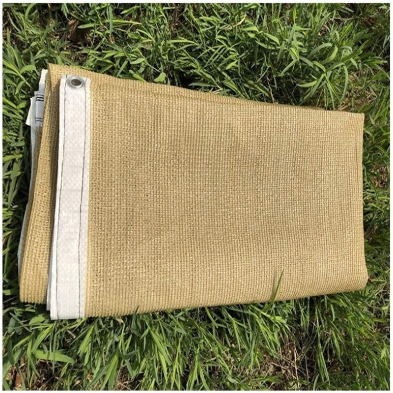 ALGFree-Tarpaulin Outdoor Awning Cover Shade Sails Cloth Sunscreen Anti-Uv Insulate Heat Patio Balcony Garden Cover Cool Down Algfree, Beige