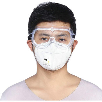 ANTARCTICA Protective Safety Goggle Glasses Anti-Fog Over Glasses Clear Lens Personal Protective