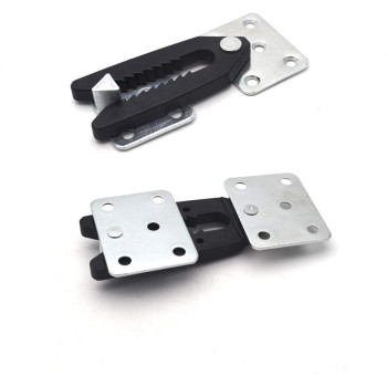 Antrader 4Pcs Sofa Couch Sectional Furniture Connector Joint Snap Alligator Style Sofa Accessories With Screws