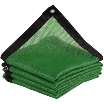 Green Shade Net, Sunblock Shade Cloth Thickened Insulation Net, 80% Shading Rate, Suitable For Garden Outdoor Balcony Succulent Shading Net, Sunscreen Net