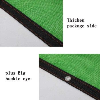 Green Shade Net, Sunblock Shade Cloth Thickened Insulation Net, 80% Shading Rate, Suitable For Garden Outdoor Balcony Succulent Shading Net, Sunscreen Net